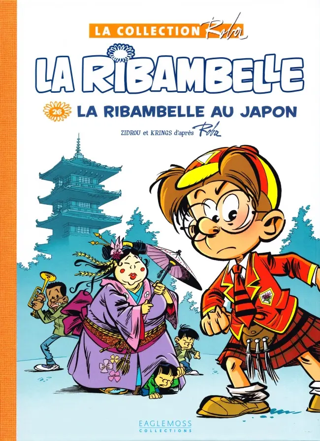 Couverture de l'album La Collection Roba Tome 26 La Ribambelle au Japon