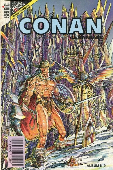 Couverture de l'album Conan le barbare Album N°9 (du n°25 au n°27)