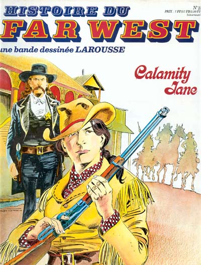 Couverture de l'album Histoire du Far West N° 23 Calamity Jane