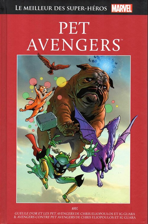 Couverture de l'album Le meilleur des Super-Héros Marvel Tome 70 Pet avengers