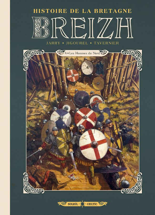 Couverture de l'album Breizh - Histoire de la Bretagne 4 Les hommes du Nord