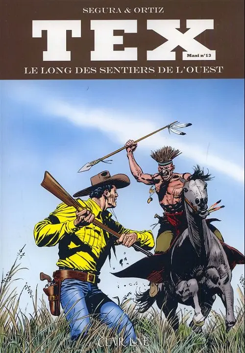 Couverture de l'album Tex (Maxi) Tome 13 Le Long des sentiers de l'Ouest