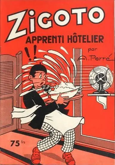 Couverture de l'album Zigoto Tome 13 Zigoto apprenti-hôtelier