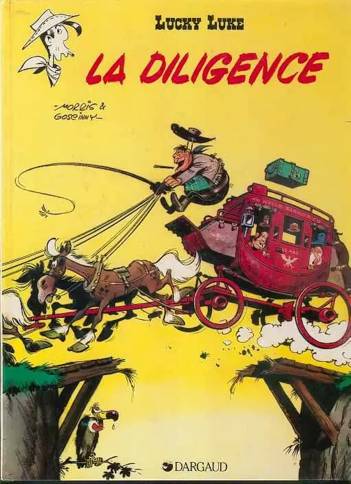 Couverture de l'album Lucky Luke Tome 32 La diligence