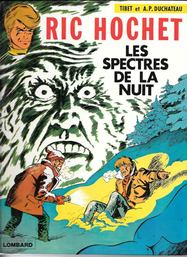 Couverture de l'album Ric Hochet Tome 12 Les spectres de la nuit