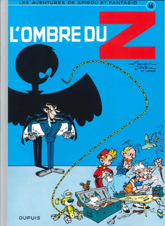 Couverture de l'album Spirou et Fantasio Tome 16 L'ombre du Z