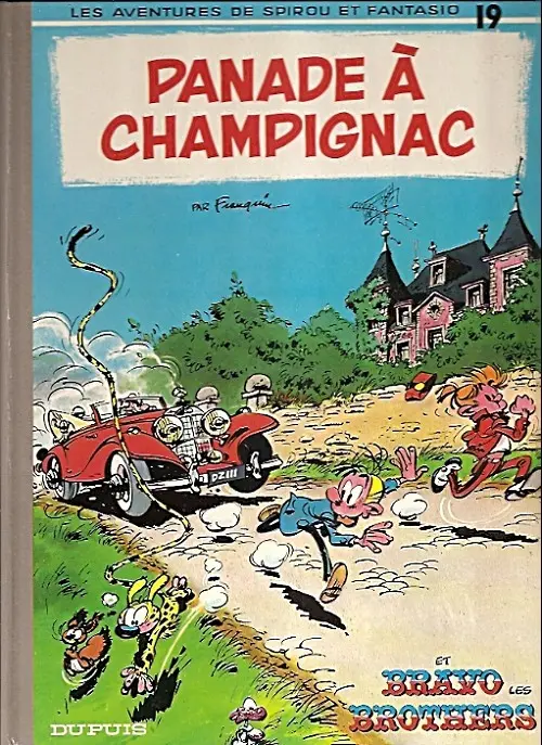 Couverture de l'album Spirou et Fantasio Tome 19 Panade à Champignac