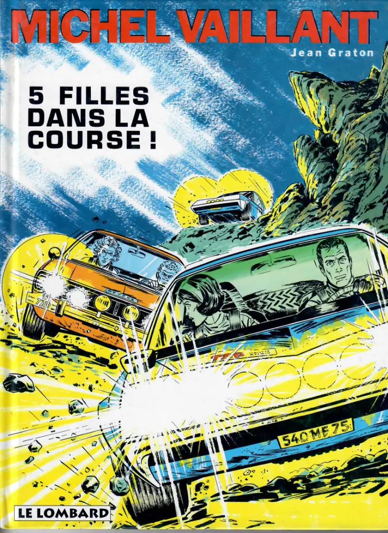 Couverture de l'album Michel Vaillant Tome 19 5 filles dans la course !