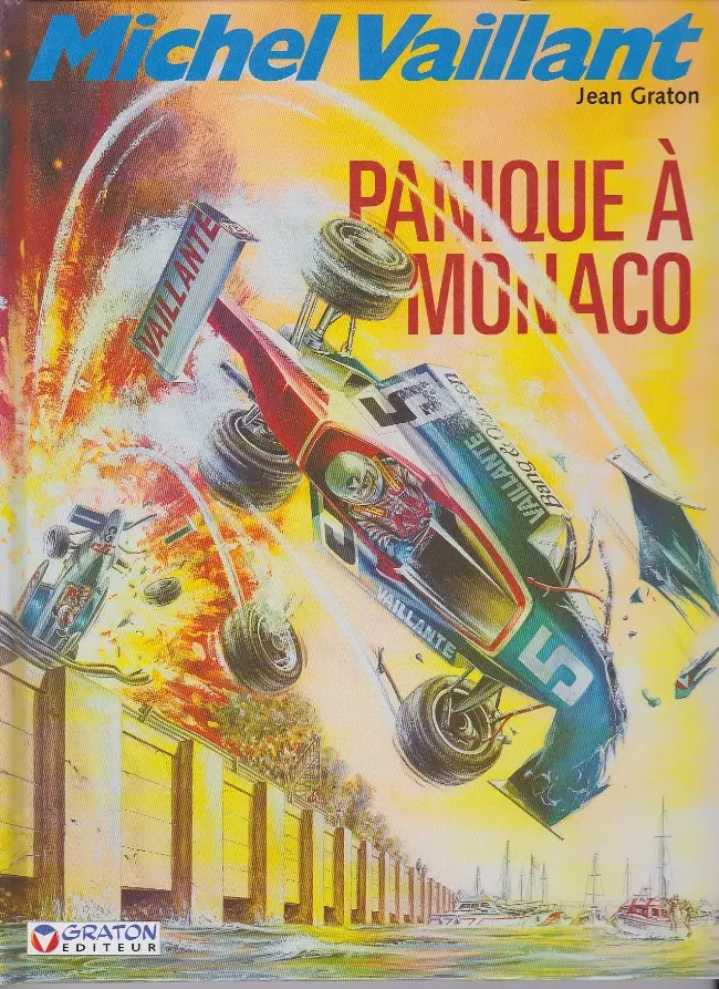 Couverture de l'album Michel Vaillant Tome 47 Panique à Monaco