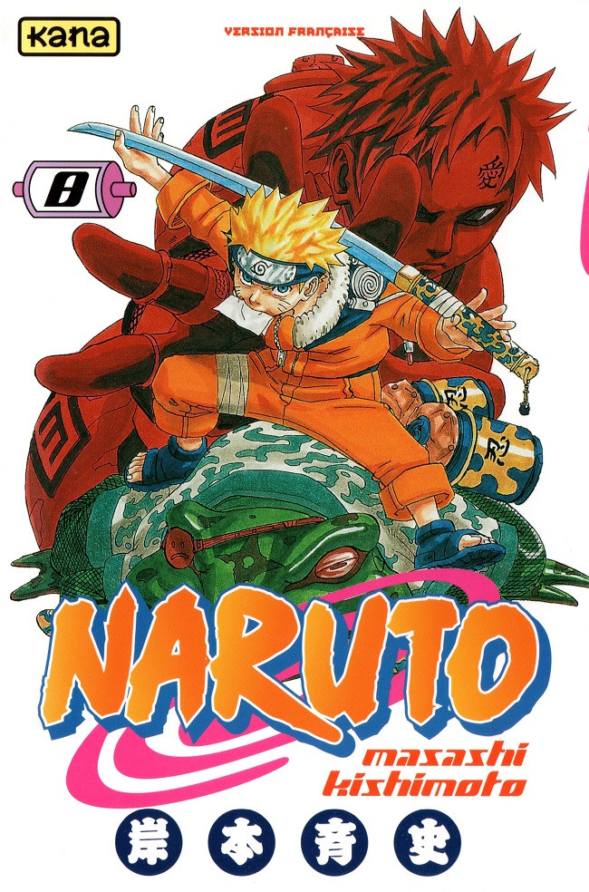 Couverture de l'album Naruto 8 Au péril de sa vie !!