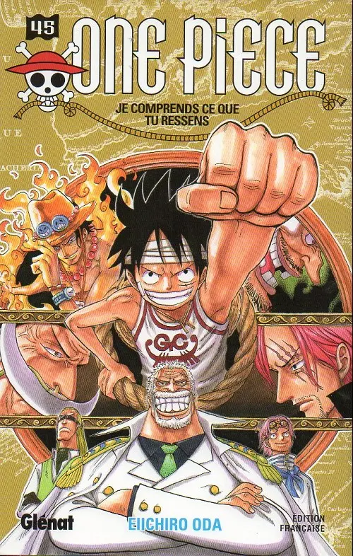 Couverture de l'album One Piece Tome 45 Je comprends ce que tu ressens