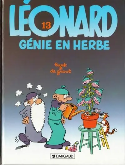 Couverture de l'album Léonard Tome 13 Génie en herbe