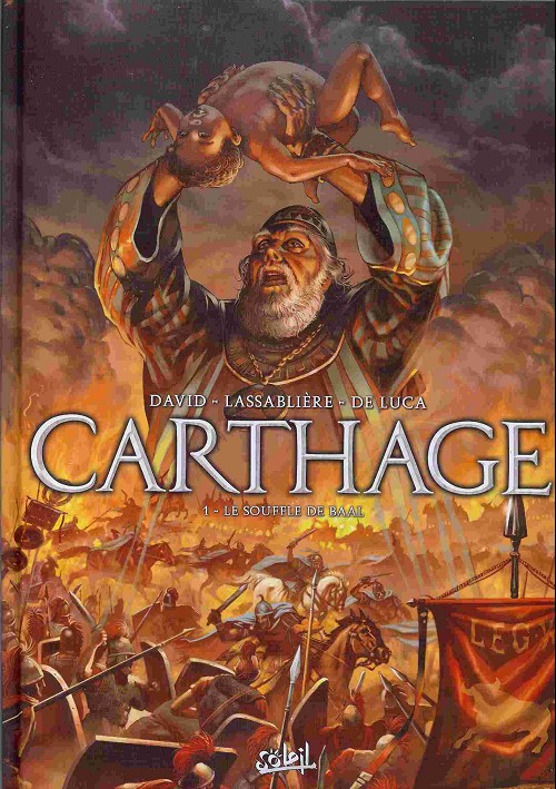 Couverture de l'album Carthage Tome 1 Le Souffle de Baal