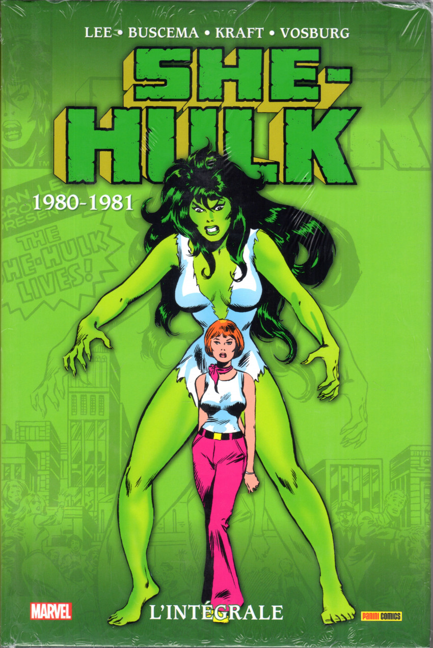 Couverture de l'album She-hulk - L'Intégrale Tome 1 1980-1981