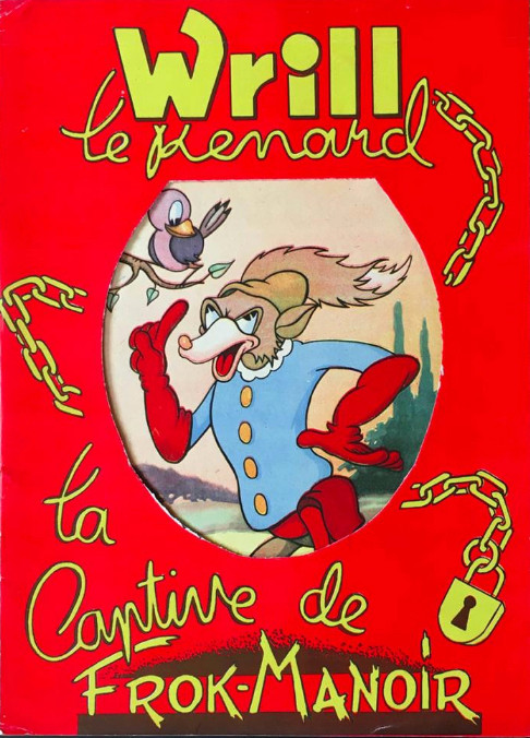 Couverture de l'album Wrill le renard La Captice de Frok-Manoir