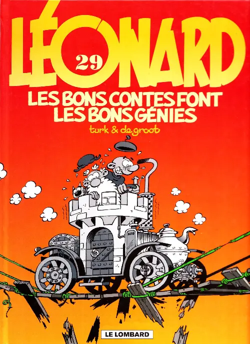 Couverture de l'album Léonard Tome 29 Les bons contes font les bons génies