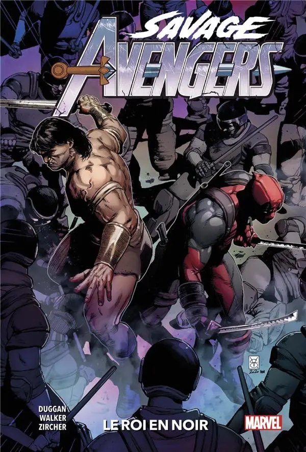 Couverture de l'album Savage Avengers 4 Le roi en noir