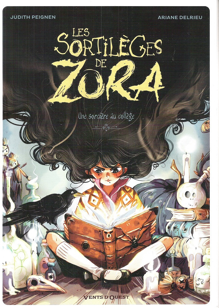 Couverture de l'album Les sortilèges de Zora Tome 1 Une sorcière au collège