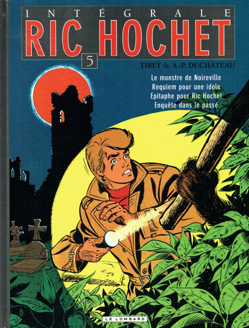 Couverture de l'album Ric Hochet Intégrale Tome 5