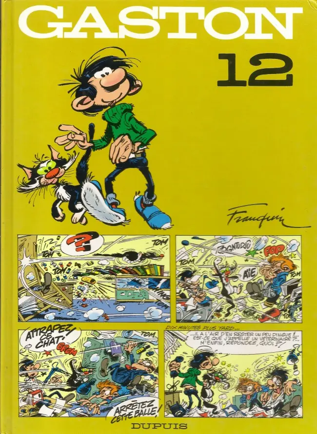 Couverture de l'album Gaston Tome 12