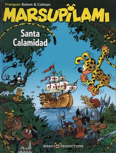 Couverture de l'album Marsupilami Tome 26 Santa calamidad