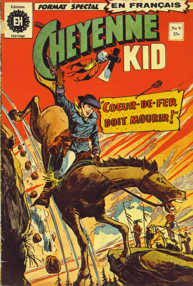 Couverture de l'album Cheyenne Kid Tome 9 Cœur-de-fer doit mourir !