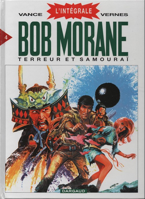 Couverture de l'album Bob Morane L'Intégrale 4 Terreur et samouraï