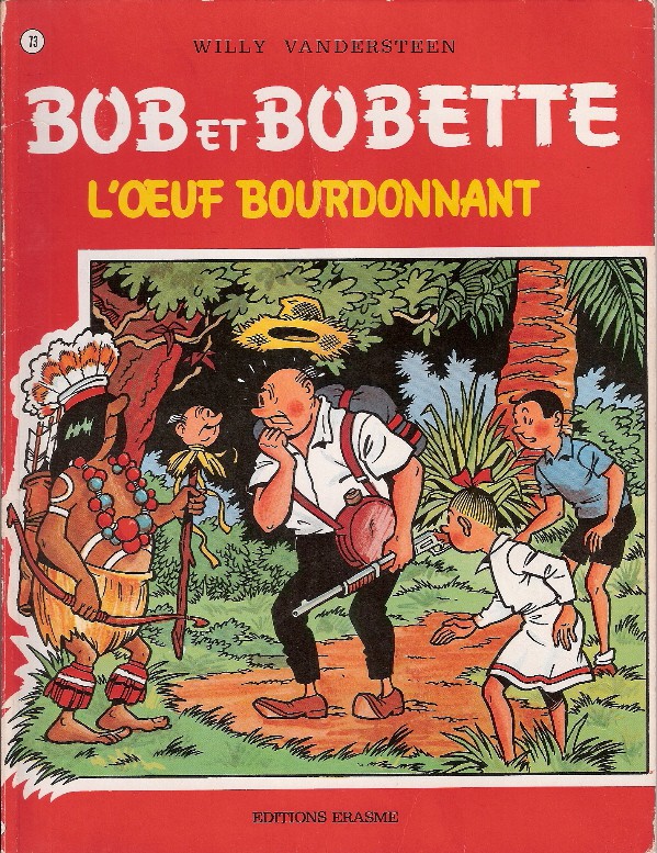Couverture de l'album Bob et Bobette Tome 73 L'œuf bourdonnant
