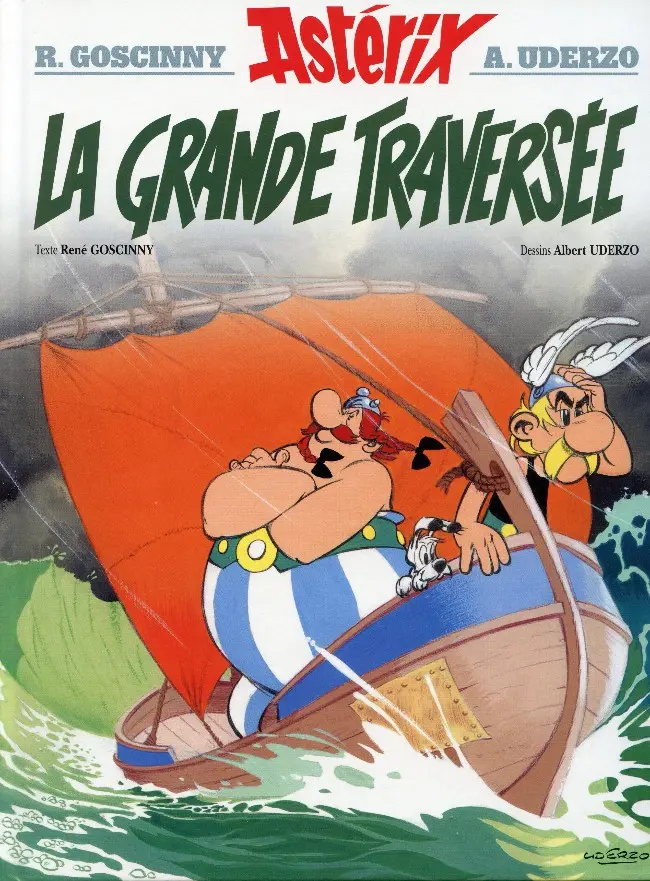 Couverture de l'album Astérix Tome 22 La grande traversée