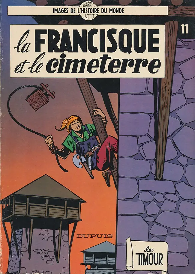 Couverture de l'album Les Timour Tome 11 La francisque et le cimeterre