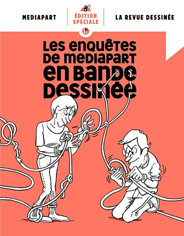 Couverture de l'album La Revue dessinée Les enquêtes de Mediapart en bande dessinée 2022