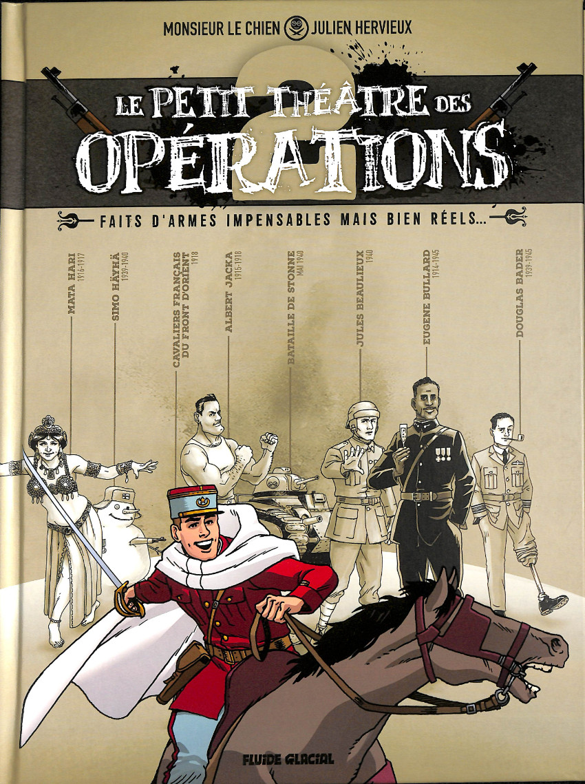 Couverture de l'album Le petit théâtre des opérations 2 Faits d'armes impensables mais bien réels...