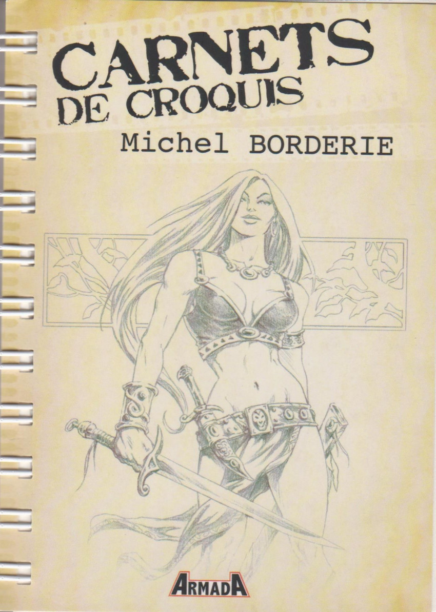 Couverture de l'album Carnets de croquis Michel Borderie