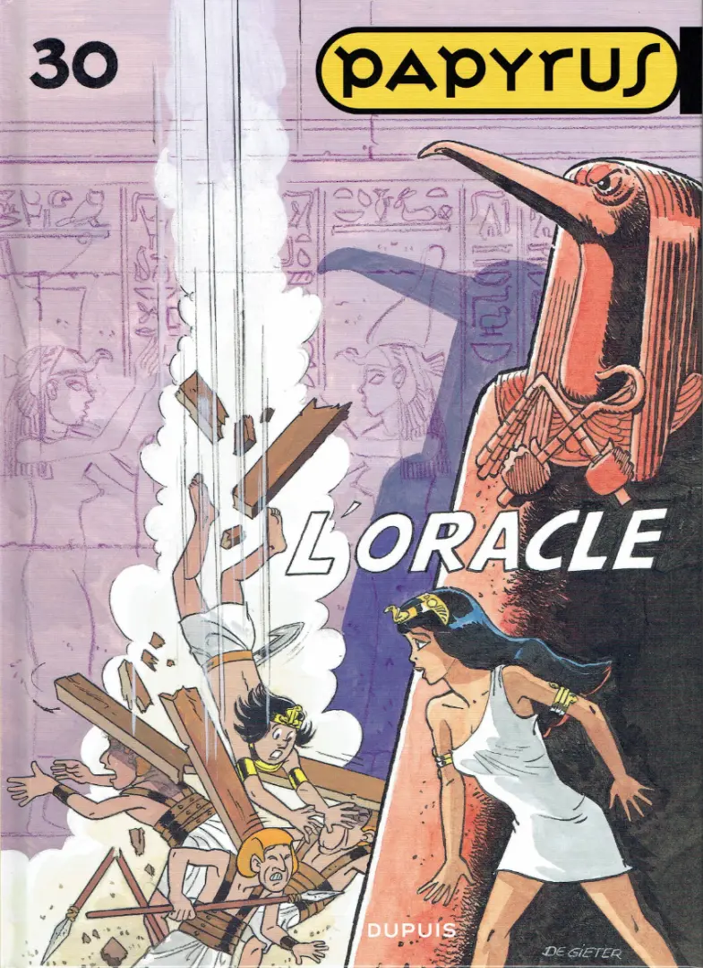 Couverture de l'album Papyrus Tome 30 L'oracle
