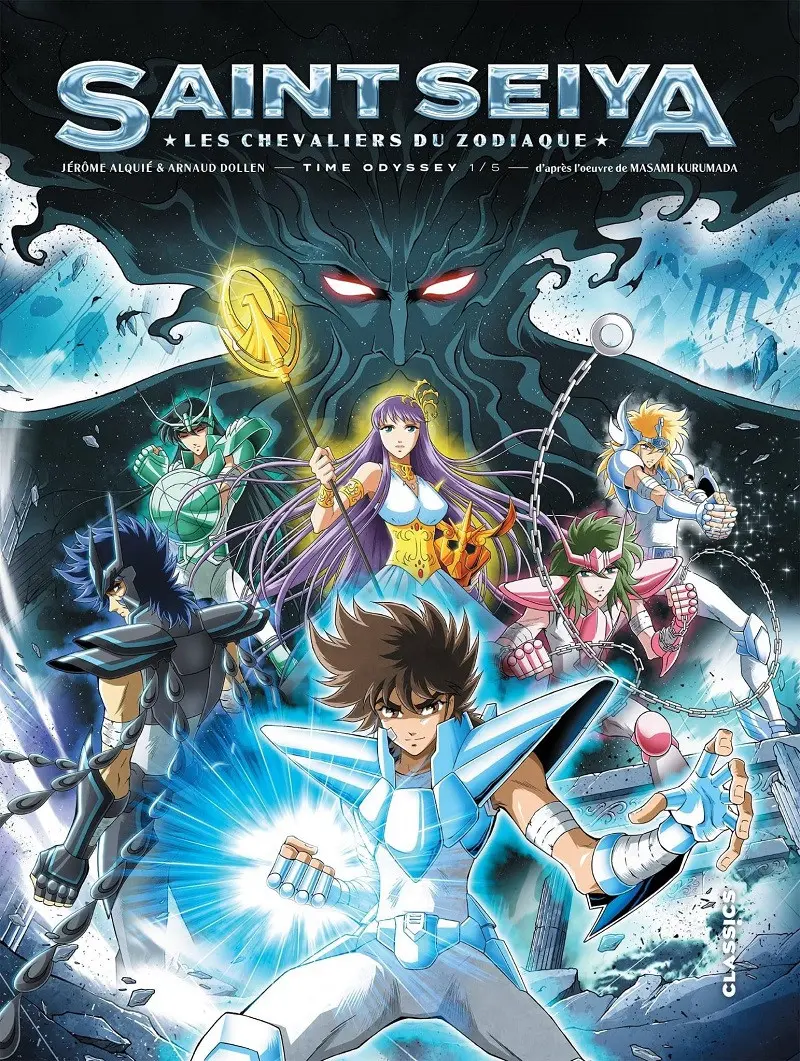 Couverture de l'album Saint Seiya - Les Chevaliers du Zodiaque - Time Odyssey 1/5