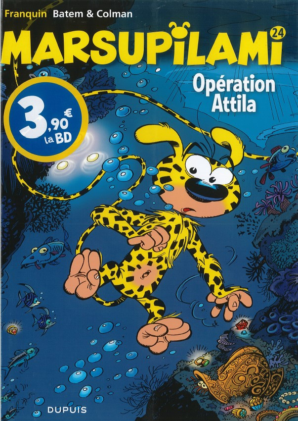 Couverture de l'album Marsupilami Tome 24 Opération Attila