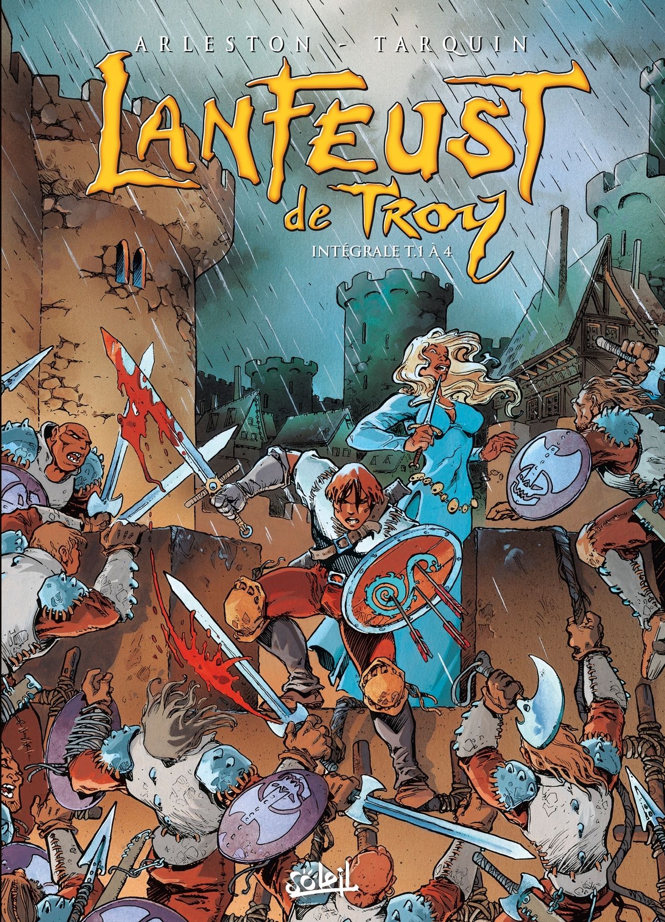 Couverture de l'album Lanfeust de Troy Tomes 1 à 4