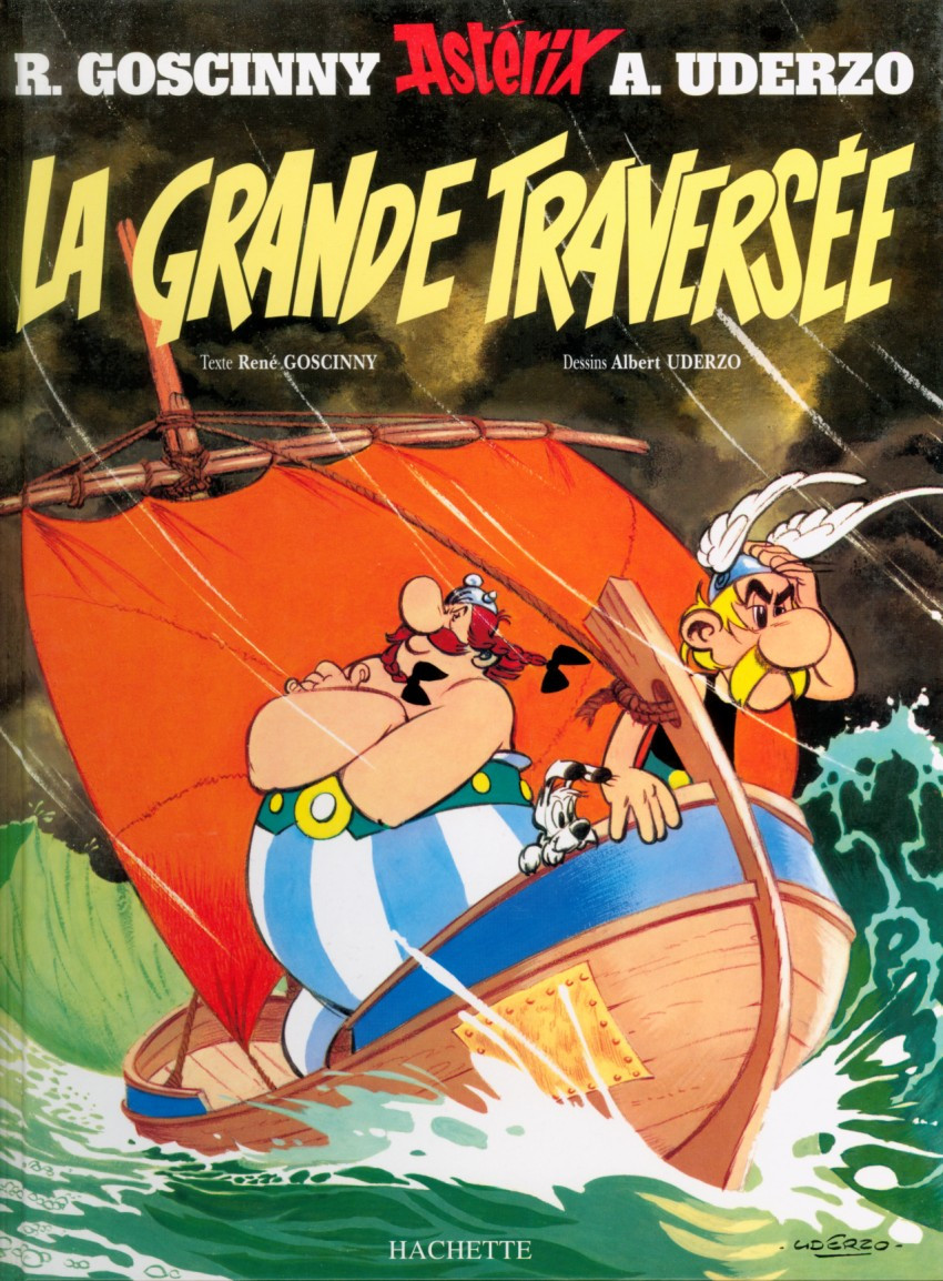 Couverture de l'album Astérix Tome 22 La grande traversée