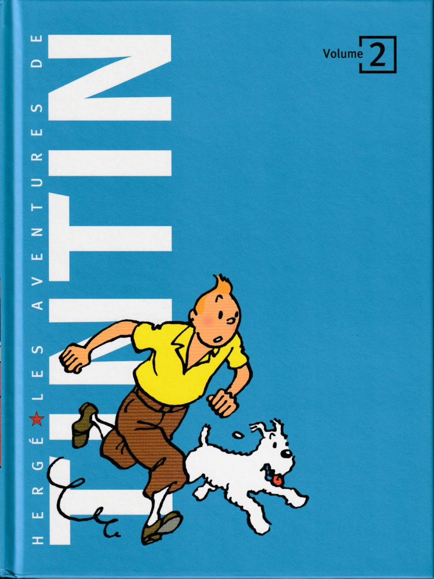 Couverture de l'album Tintin Mini-intégrales (Albums du coffret) Volume 2