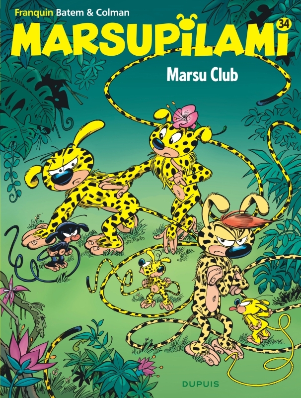 Couverture de l'album Marsupilami Tome 34 Marsu Club