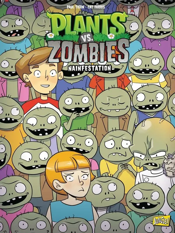 Couverture de l'album Plants vs. zombies Tome 21 Nainfestation