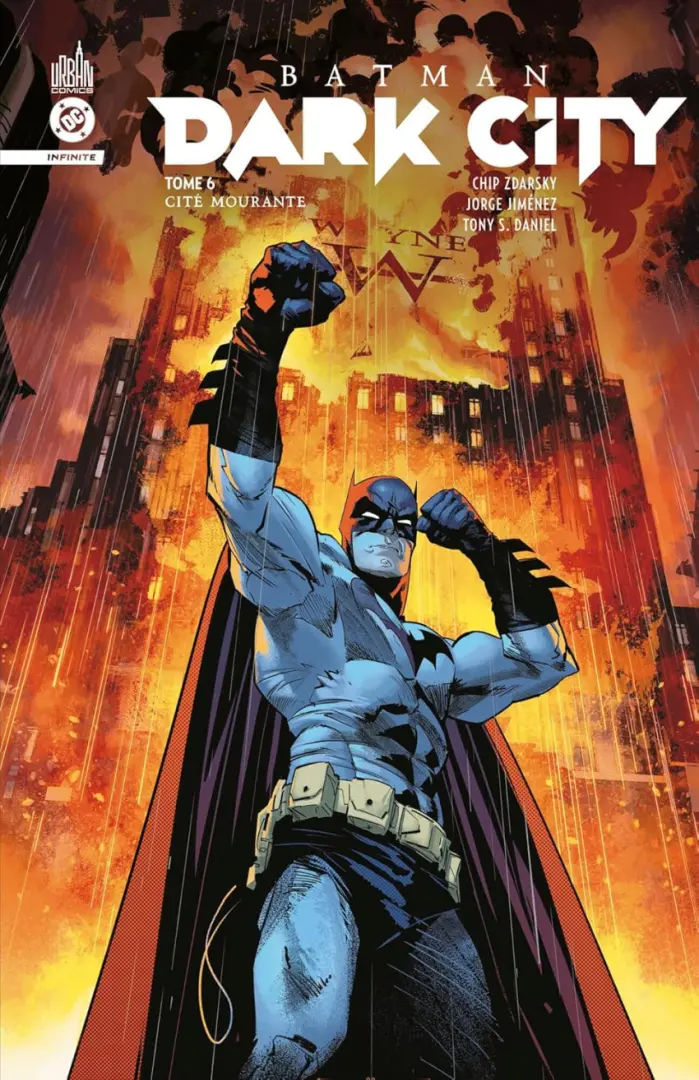 Couverture de l'album Batman - Dark City Tome 6 Cité mourante