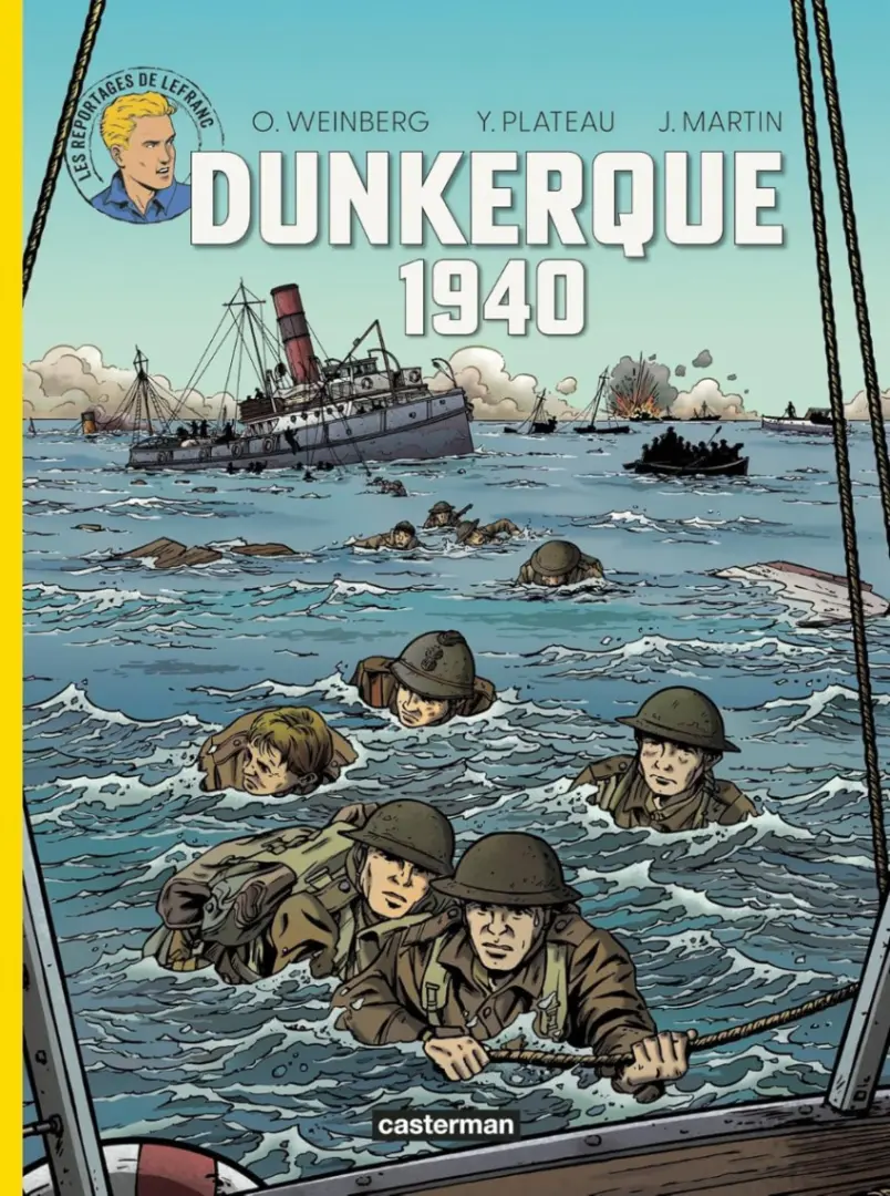 Couverture de l'album Les reportages de Lefranc Tome 9 Dunkerque 1940