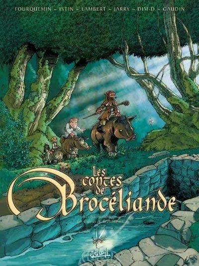 Couverture de l'album Les Contes de Brocéliande Tome 3 Livre troisième - Les Dames de Brocéliande
