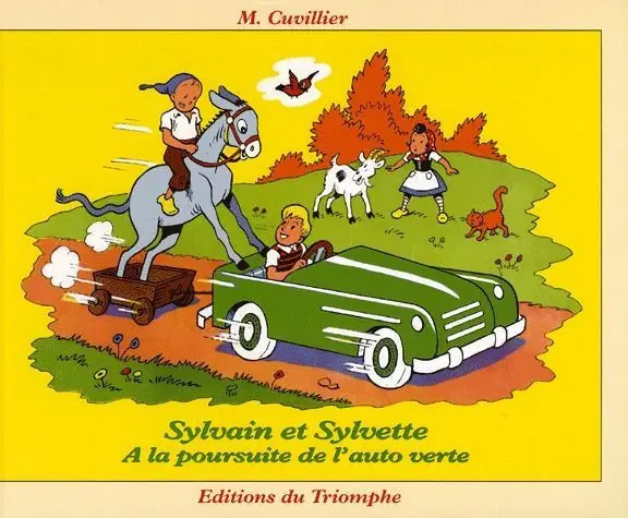Couverture de l'album Sylvain et Sylvette Tome 25 Sylvain et Sylvette à la poursuite de l'auto verte
