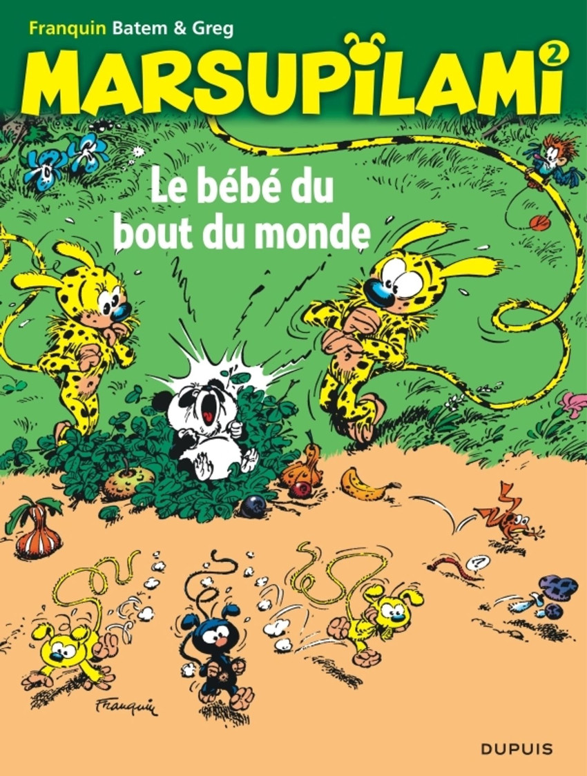 Couverture de l'album Marsupilami Tome 2 Le bébé du bout du monde