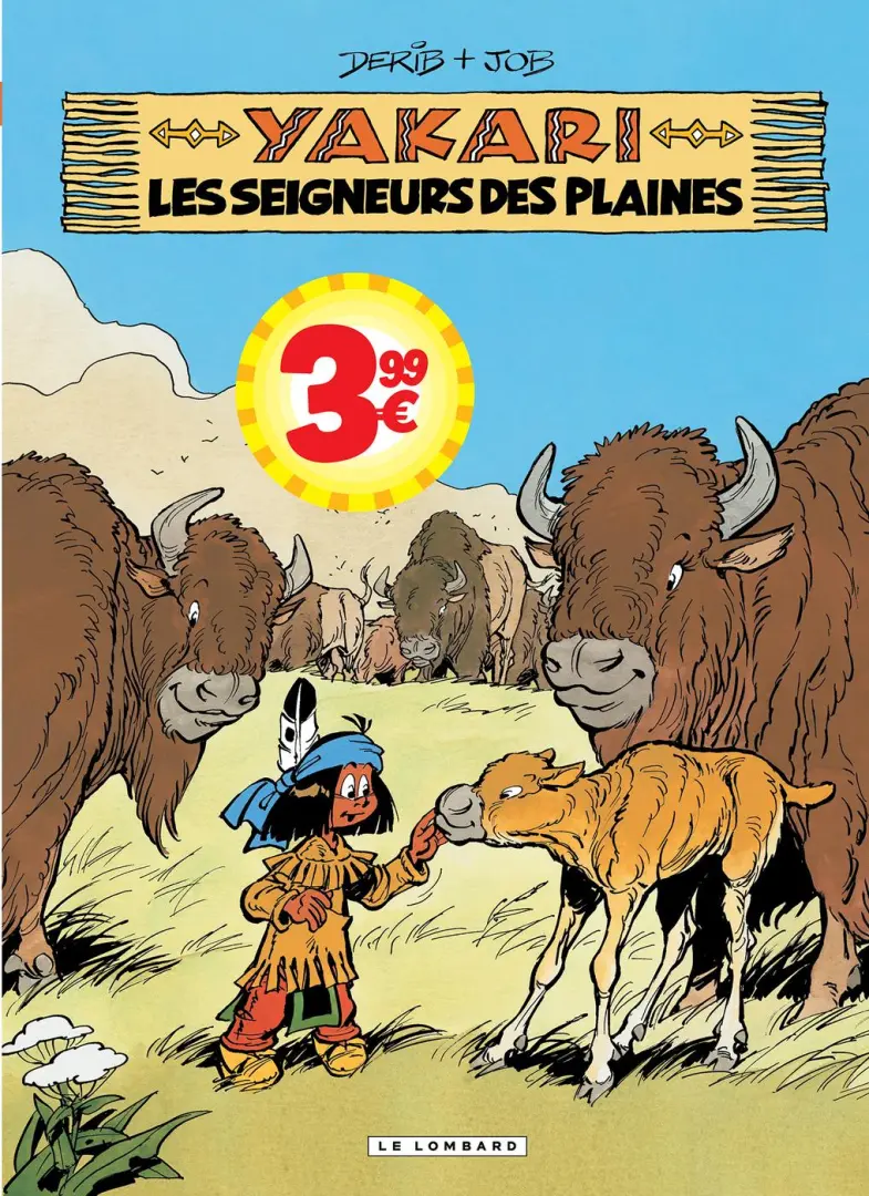Couverture de l'album Yakari Tome 13 Les seigneurs des plaines
