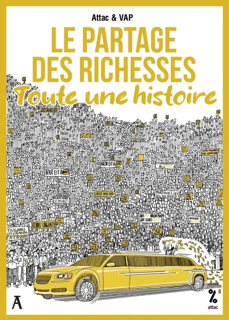 Couverture de l'album Le Partage des richesses, toute une histoire