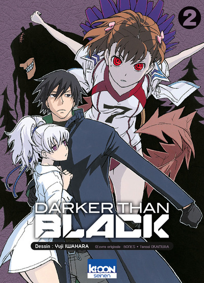 Couverture de l'album Darker than black - Jet Black Flower Tome 2