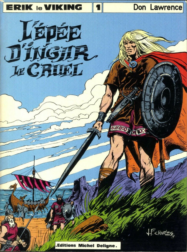 Couverture de l'album Erik le viking Tome 1 L'épée d'Ingar le Cruel